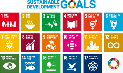 Sustainable Development Goals 17の持続可能な開発目標の一覧